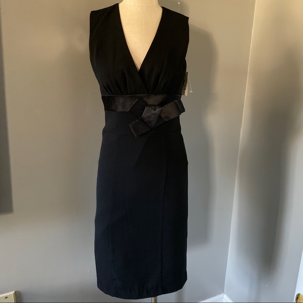 **3 for $20!!** NEW H&M Black Sleeveless Dress Black Ribbon 8